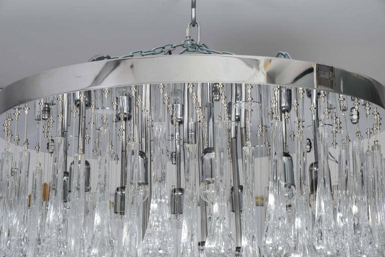 Lustre en verre de Murano, design contemporain (2015)
