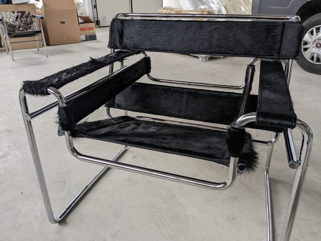 Fauteuil Wassily par Marcel Breuer – Édition Gavina des Années 1960