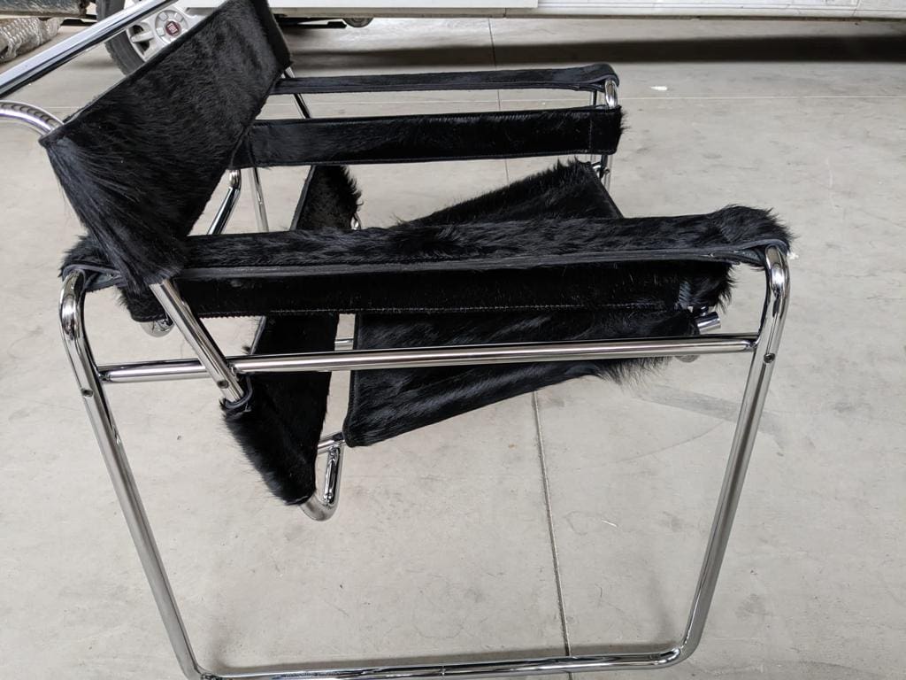 Fauteuil Wassily par Marcel Breuer – Édition Gavina des Années 1960