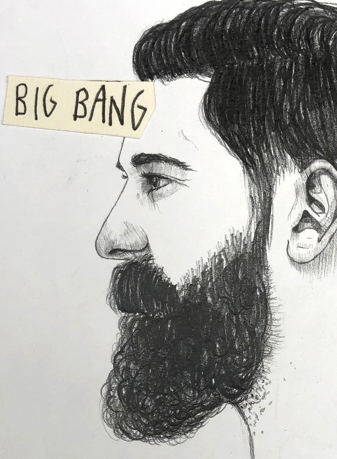 Mateo Andrea – Bigbang, 2019, Dessin
