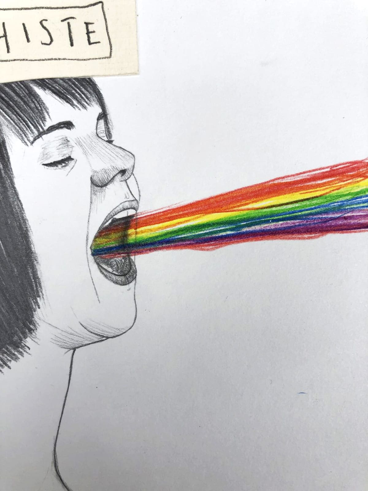 Mateo Andrea – Fétichiste, Dessin 2018