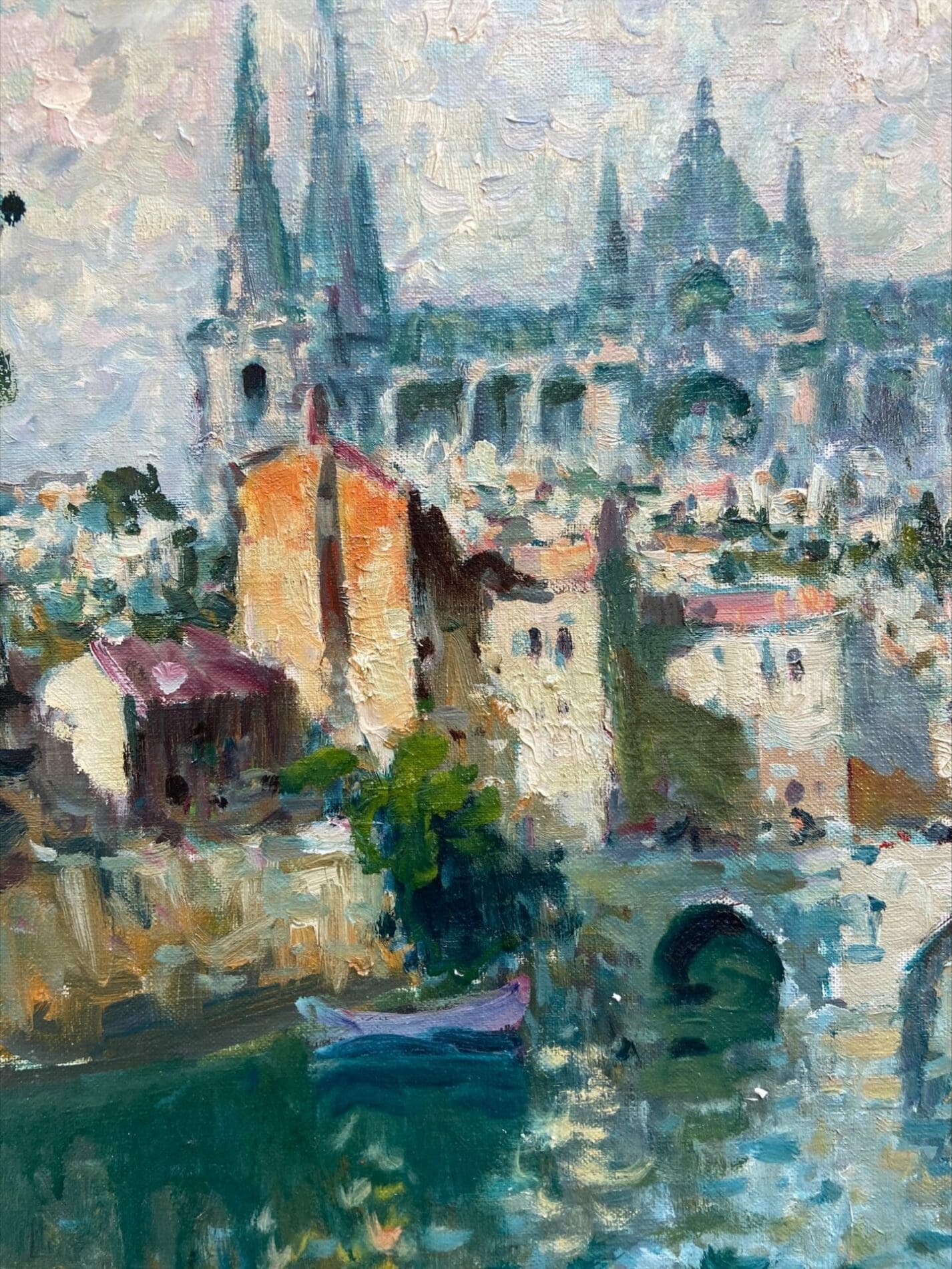 Merio Ameglio – Huile sur toile (circa 1950)