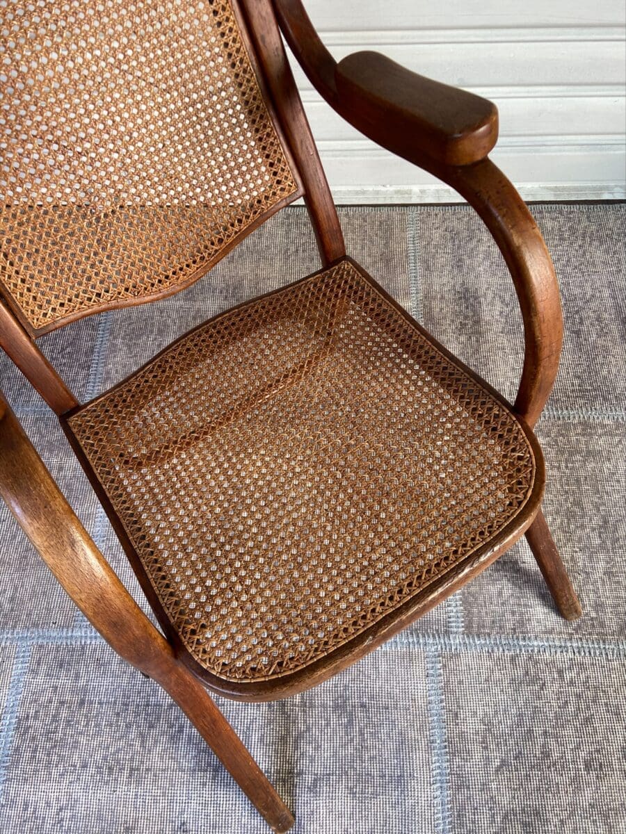Michael Thonet – Fauteuil Rotin – occasion