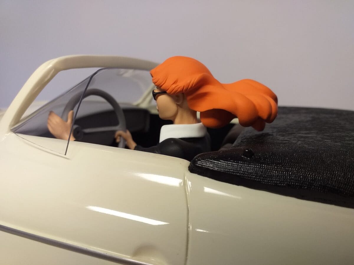 Michel Aroutcheff – Dottie dans sa Porsche 356
