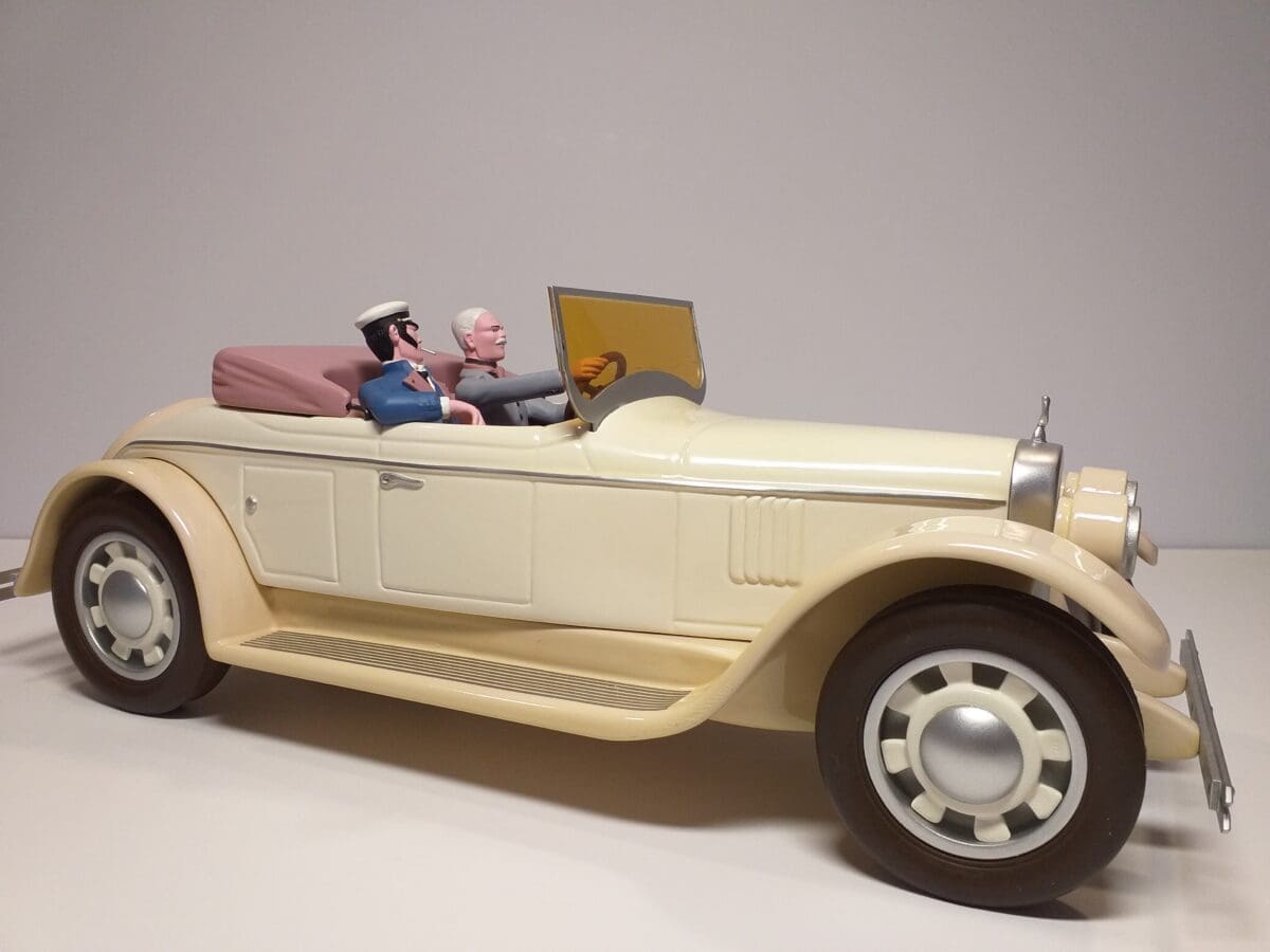Michel Aroutcheff – “Corto Maltese”: Car made of resin, wood and metal