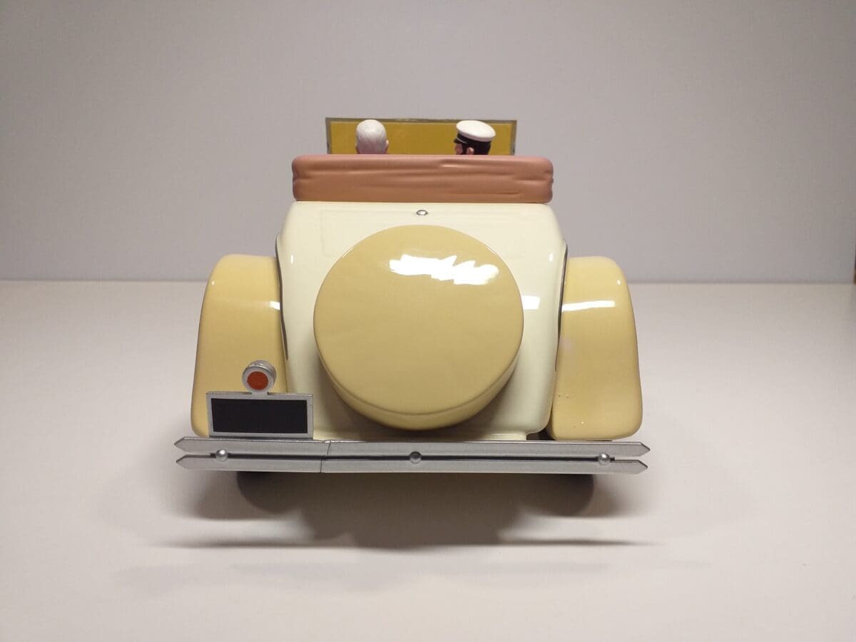 Michel Aroutcheff – “Corto Maltese”: Car made of resin, wood and metal