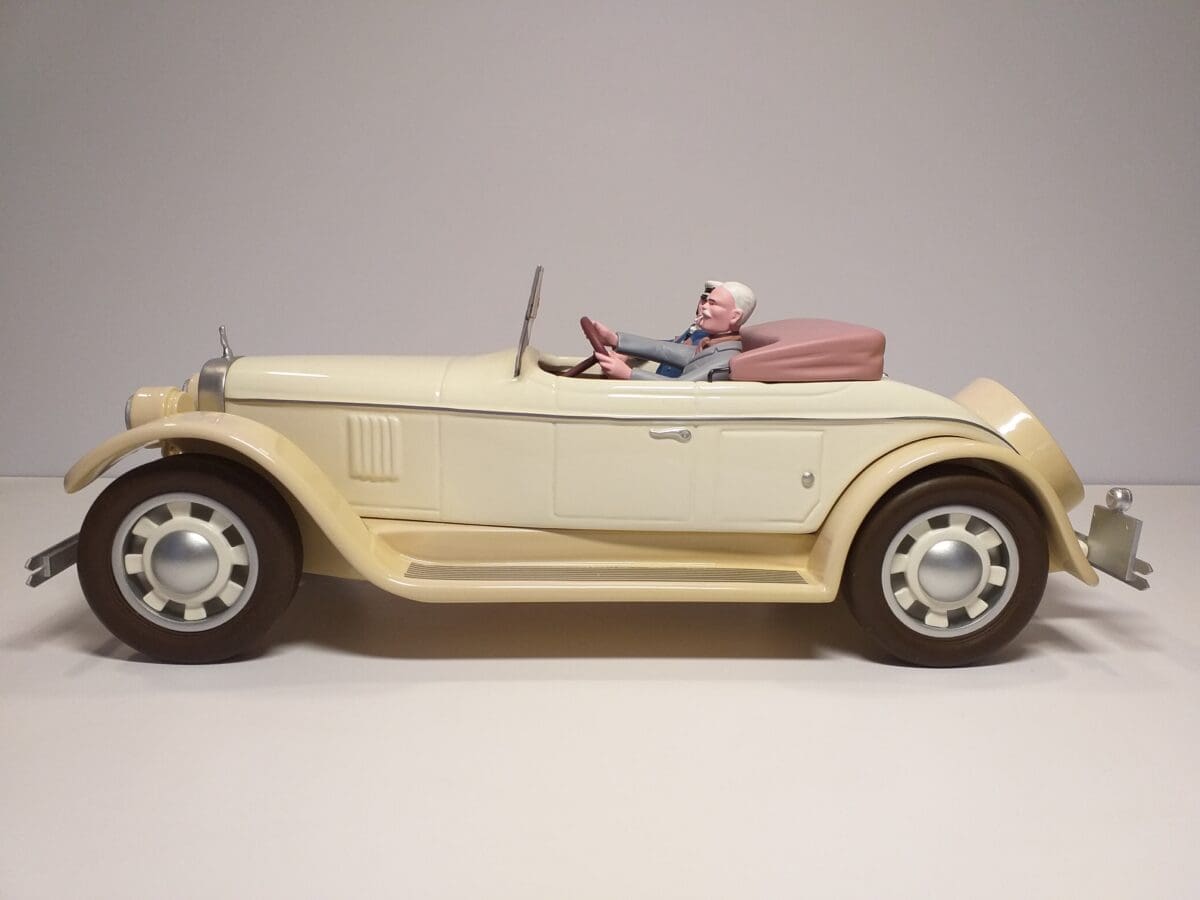Michel Aroutcheff – “Corto Maltese”: Car made of resin, wood and metal
