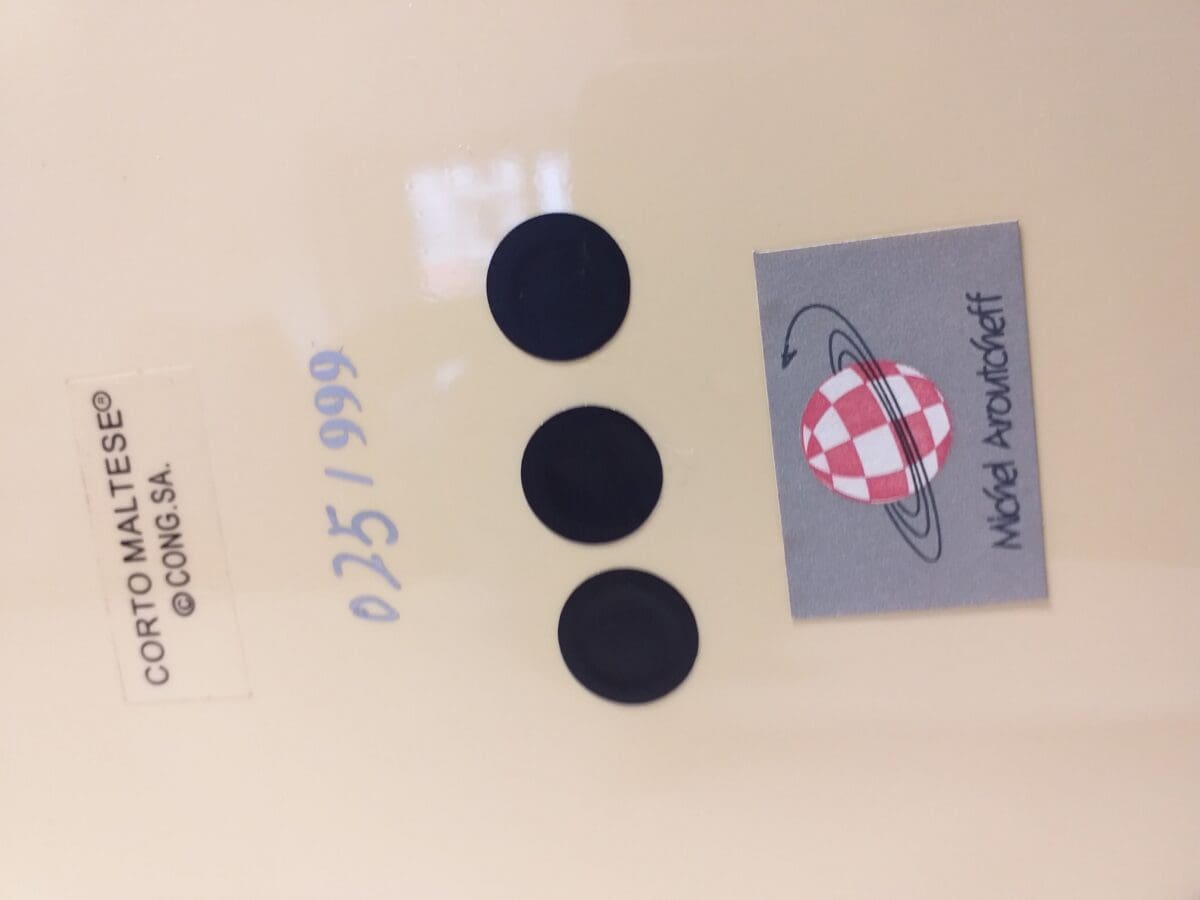 Michel Aroutcheff – “Corto Maltese”: Car made of resin, wood and metal