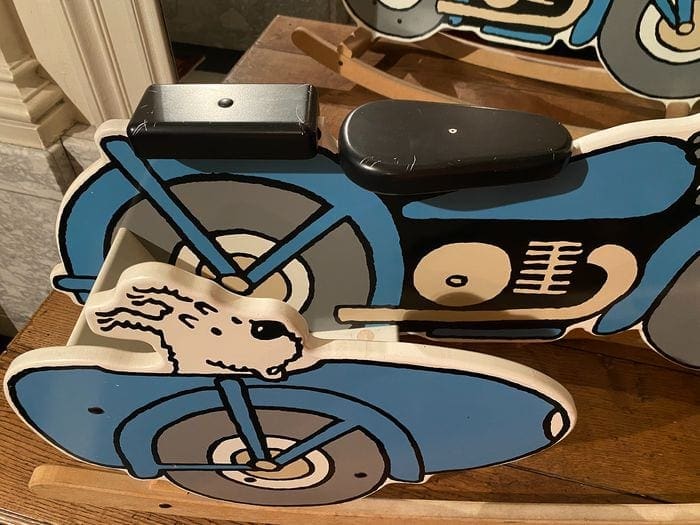 Michel Aroutcheff – Chaise à bascule Enfant –  Rare