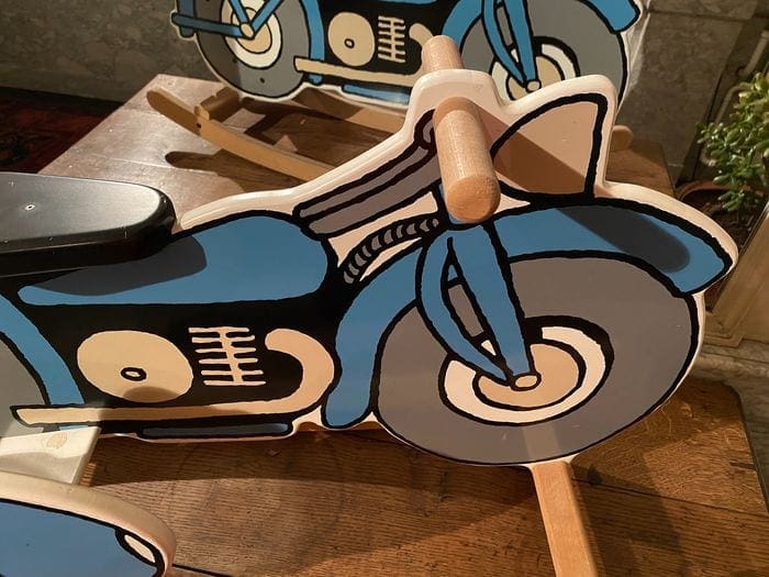 Michel Aroutcheff – Chaise à bascule Enfant –  Rare