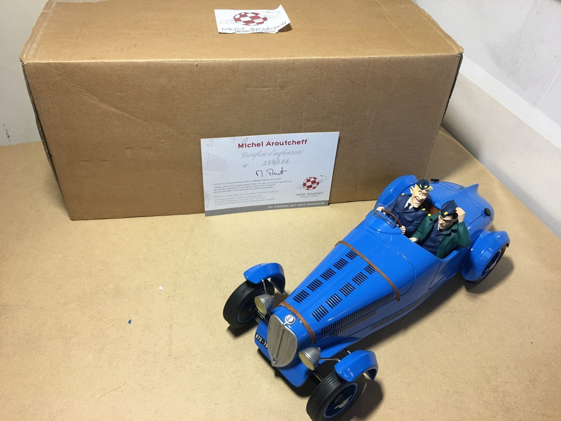 Michel Aroutcheff – Tanguy et Laverdure – Roadster