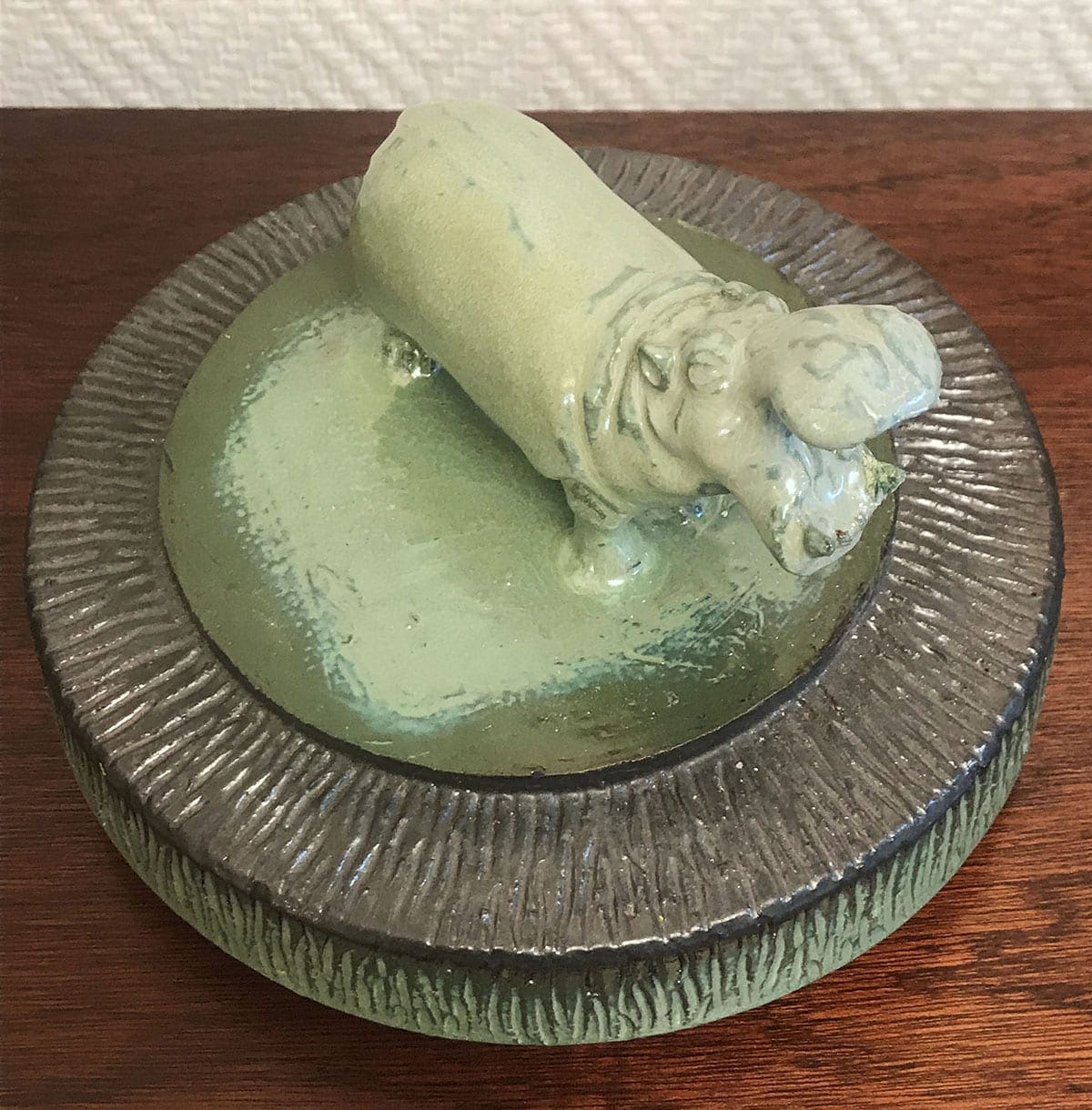 Michel Fedi – L&rsquo;Hippopotame, vase céramique 2013