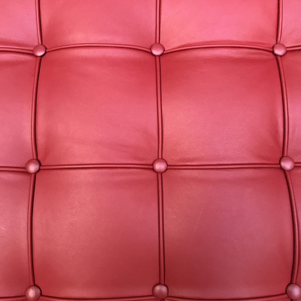 Daybed Barcelona Rouge Mies van der Rohe, édition Knoll