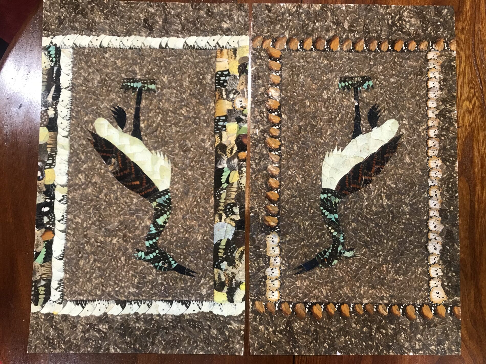 Moluh Seidou – Diptyque aux aigrettes (2017)