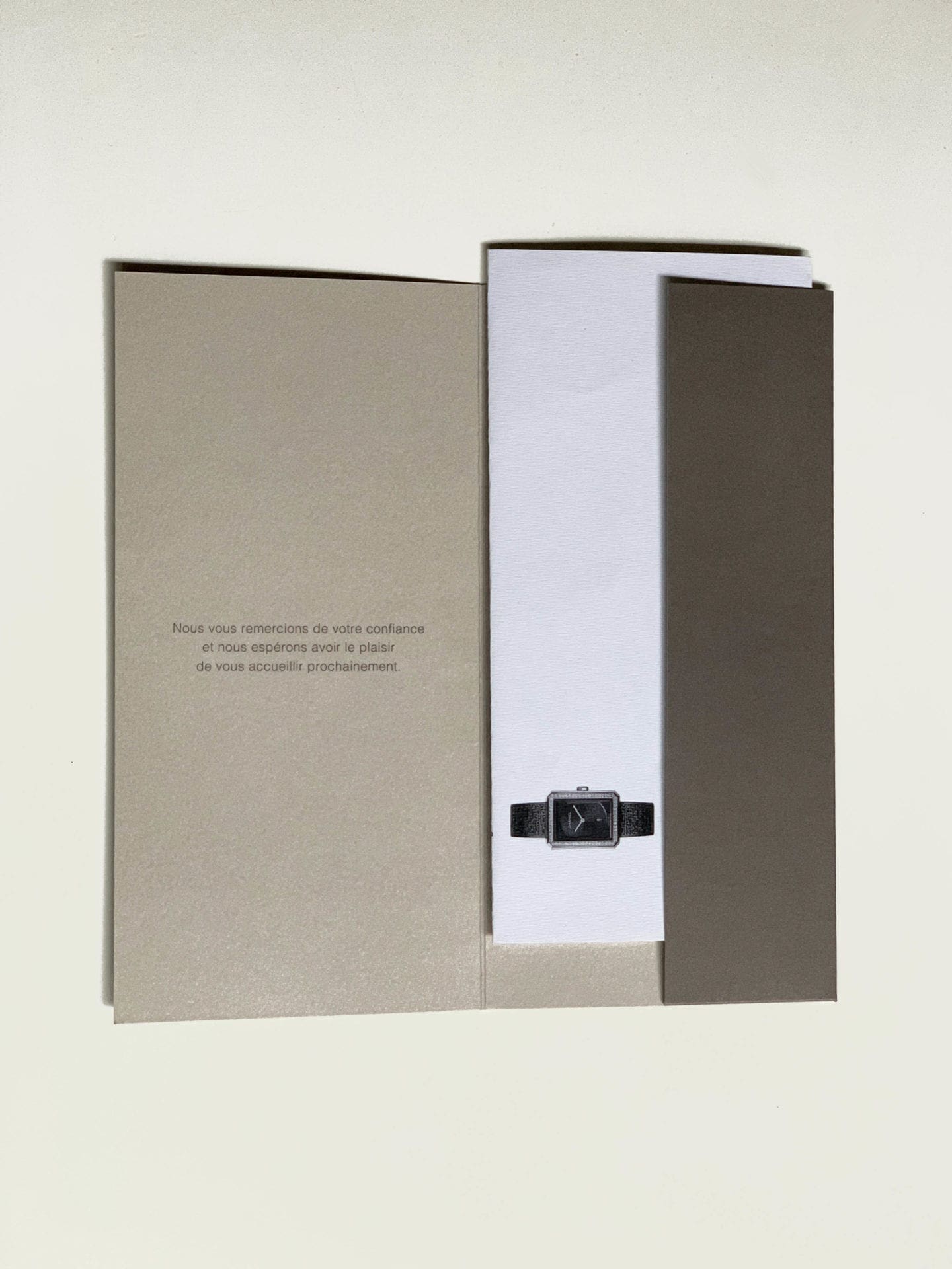 Montre Chanel – Boyfriend tweed/ Diamants