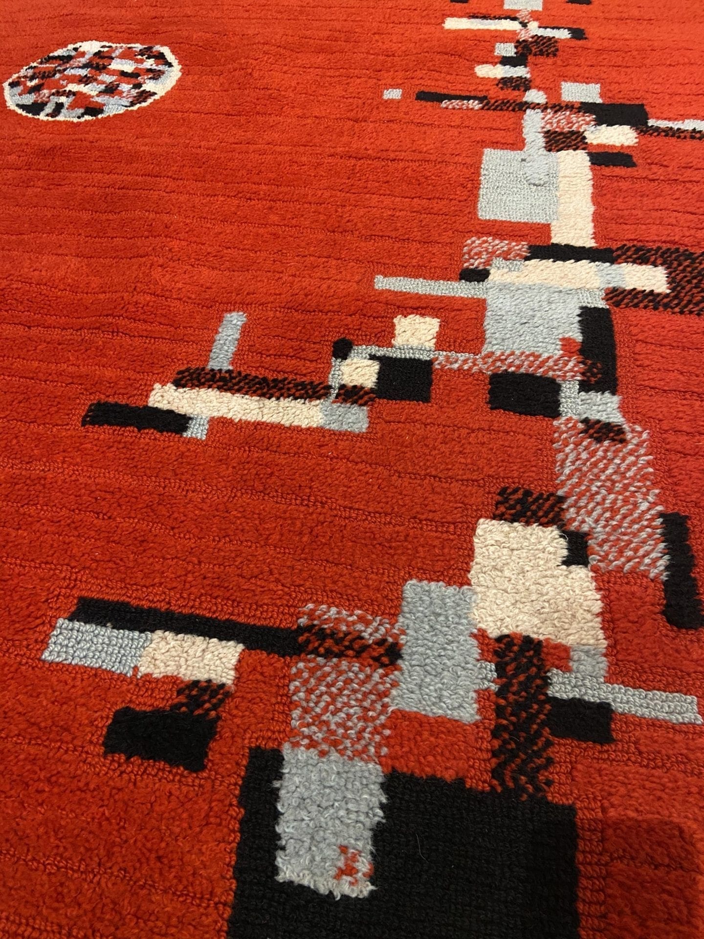 Odile Penelle – Tapis Jacquard Laine 1987