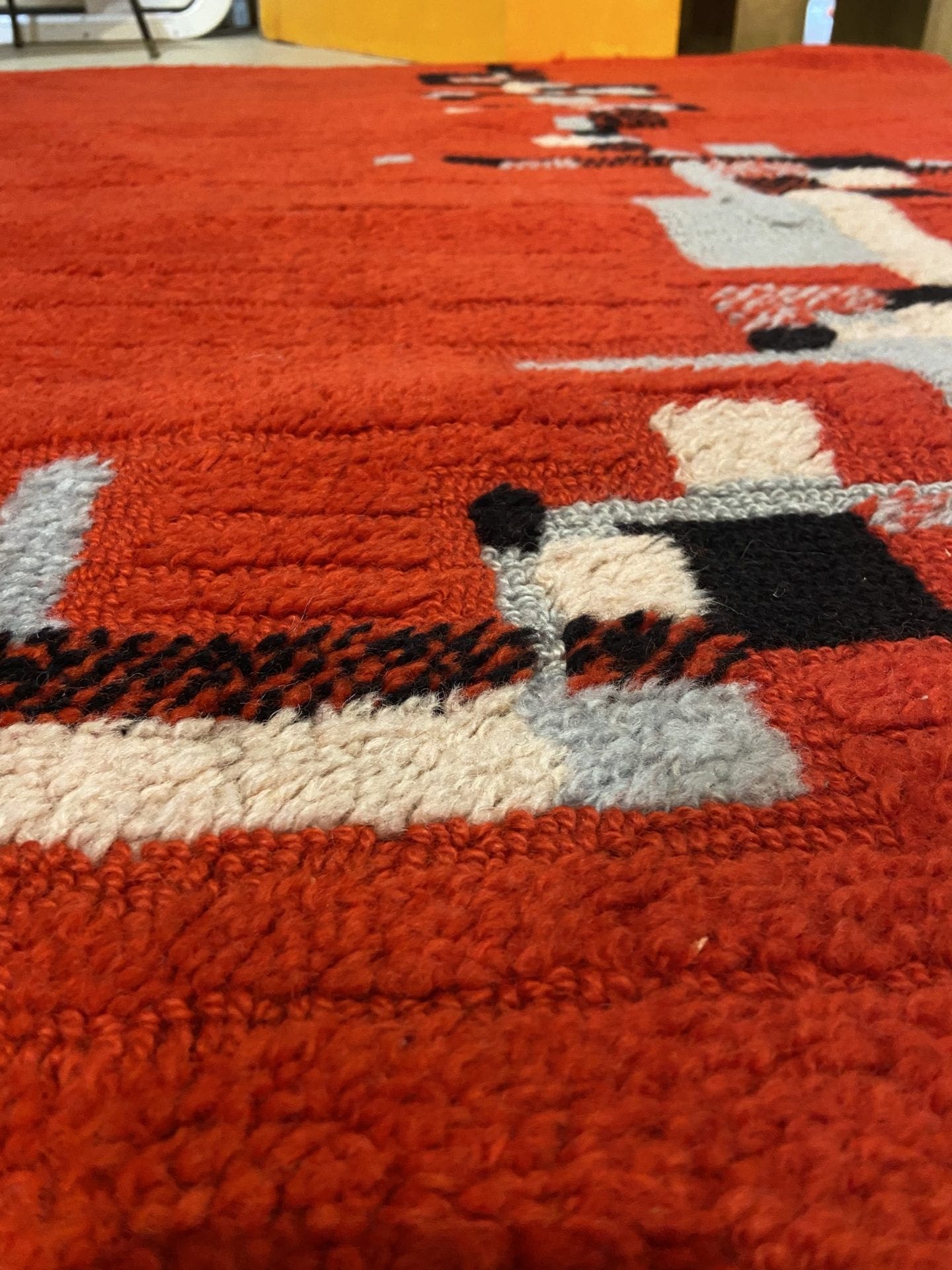 Odile Penelle – Tapis Jacquard Laine 1987