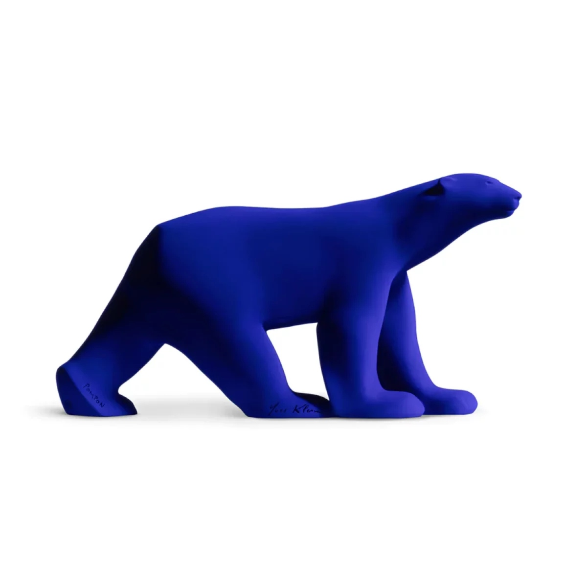 Ours Pompon Klein Édition Limitée – L’icône animalière revisité en bleu Klein