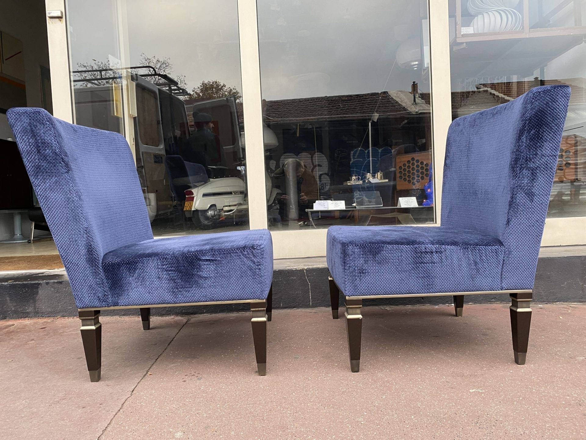 Paire de fauteuils/ chauffeuses – Héritage