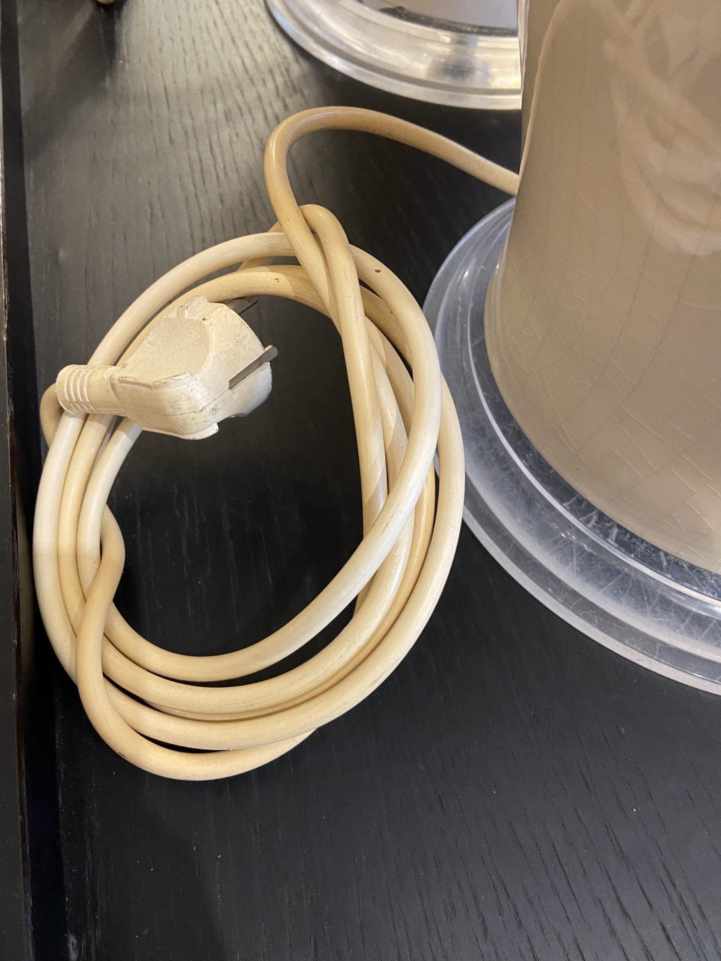 Paire de Lampes en Céramique Craquelée – Circa 1980