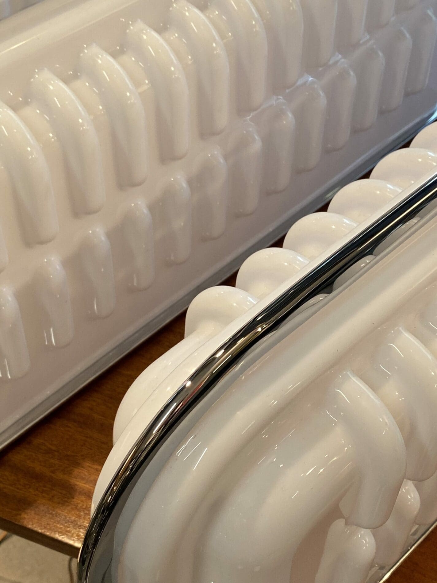 Paire de lampes Elledue Fiberglas par Ettore Sottsass pour Poltronova, Italie, 1970s