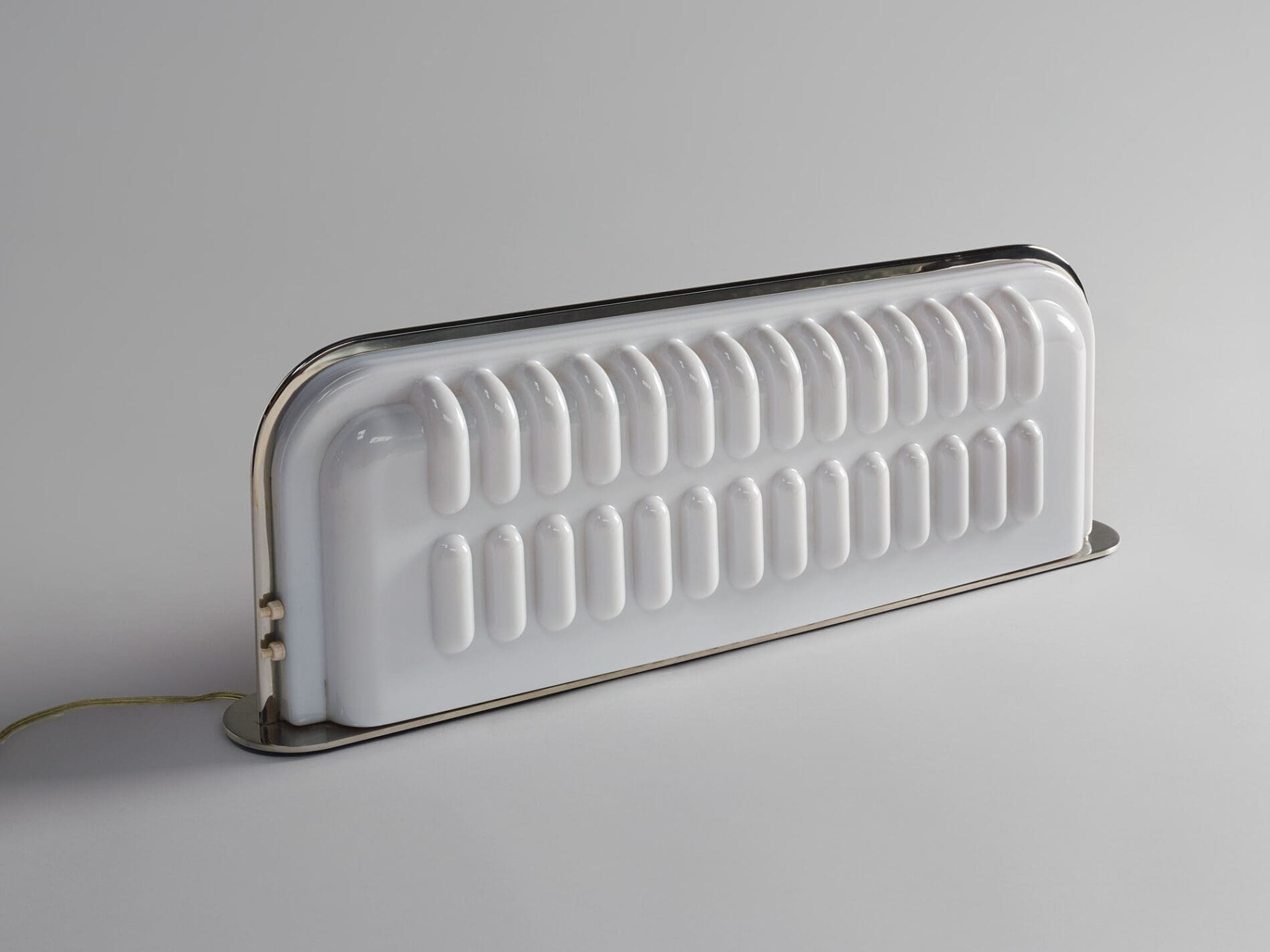 Paire de lampes Elledue Fiberglas par Ettore Sottsass pour Poltronova, Italie, 1970s