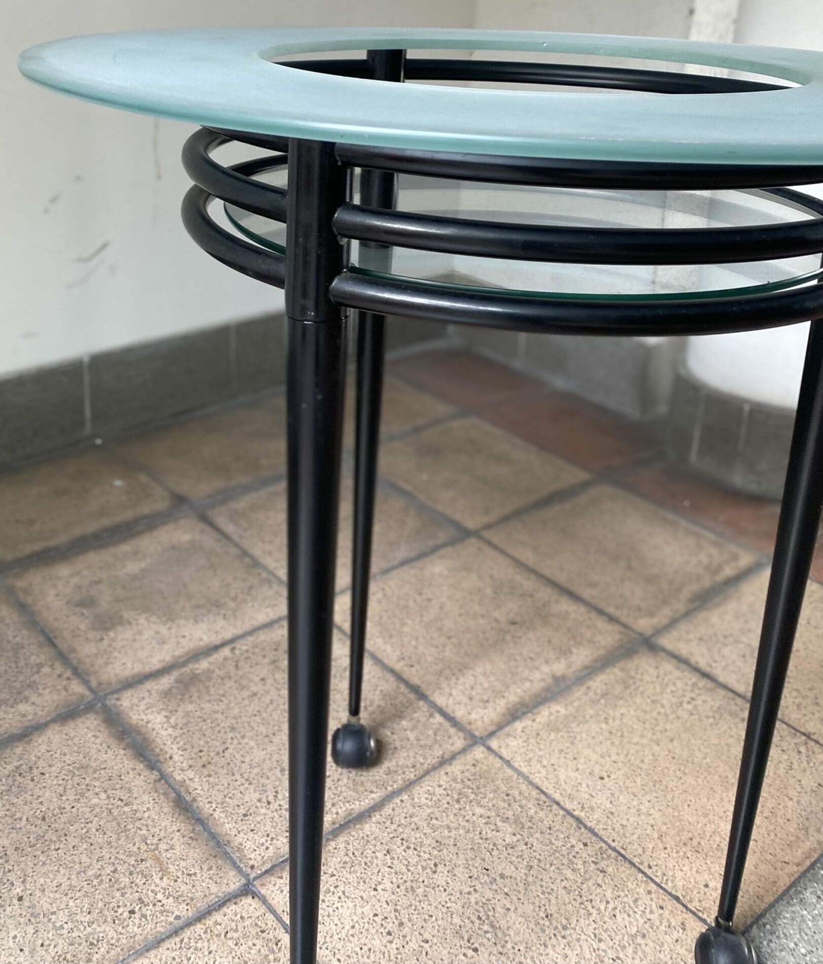 Pascal Mourgue – Guéridon sur roulettes occasion