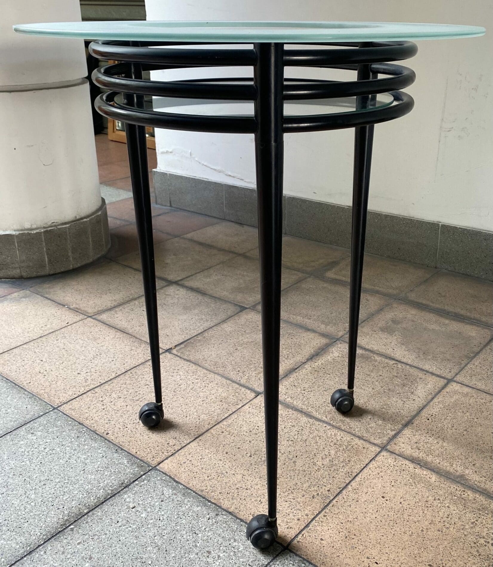 Pascal Mourgue – Guéridon sur roulettes occasion