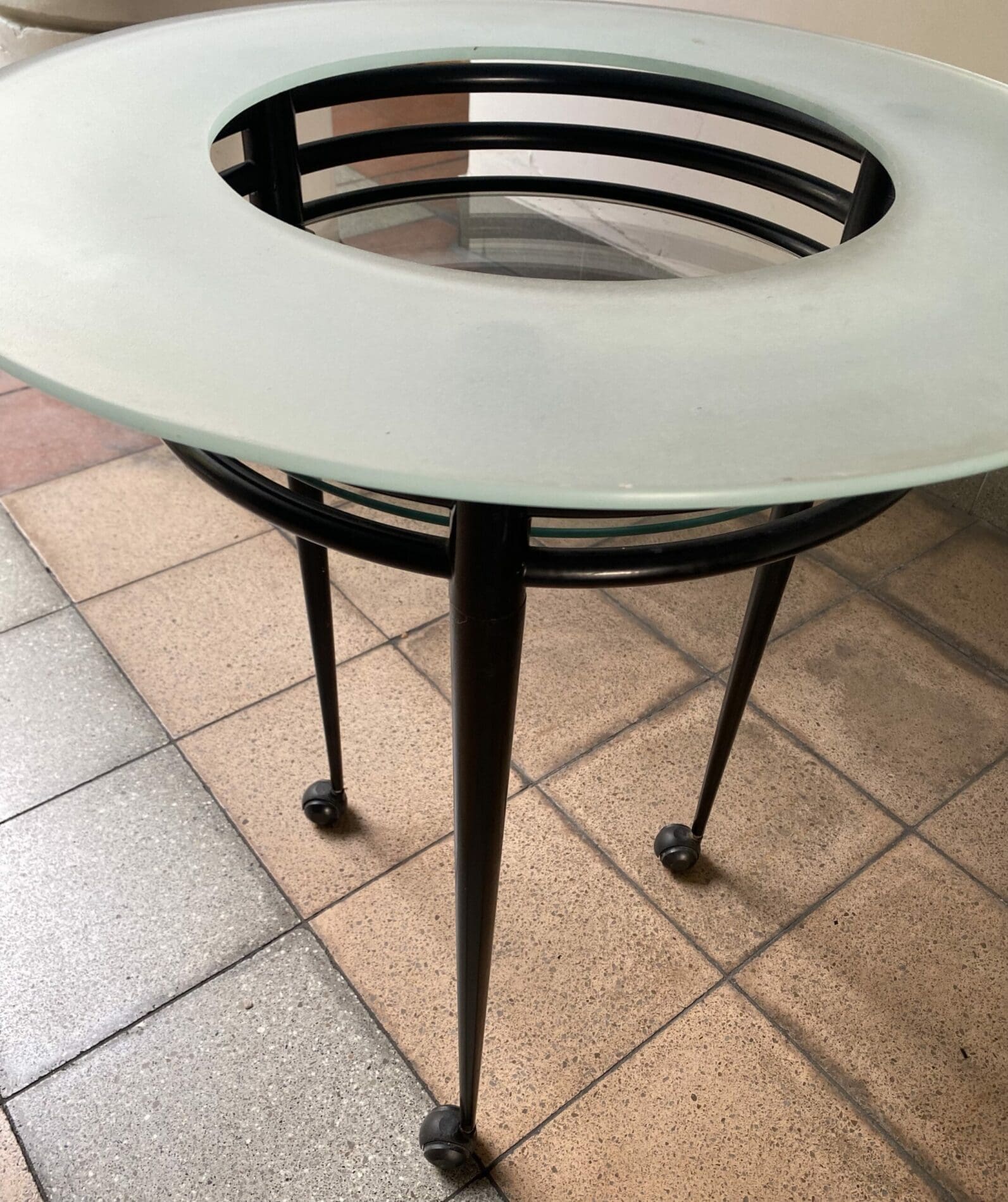 Pascal Mourgue – Guéridon sur roulettes occasion