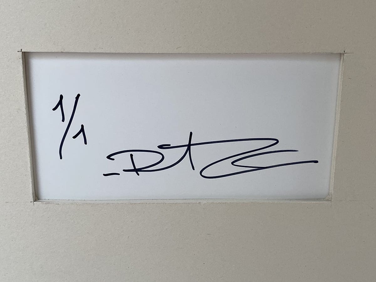 Photo Rare de Bambou et Serge Gainsbourg : Tirage Unique de Pascal Rostain (1986)