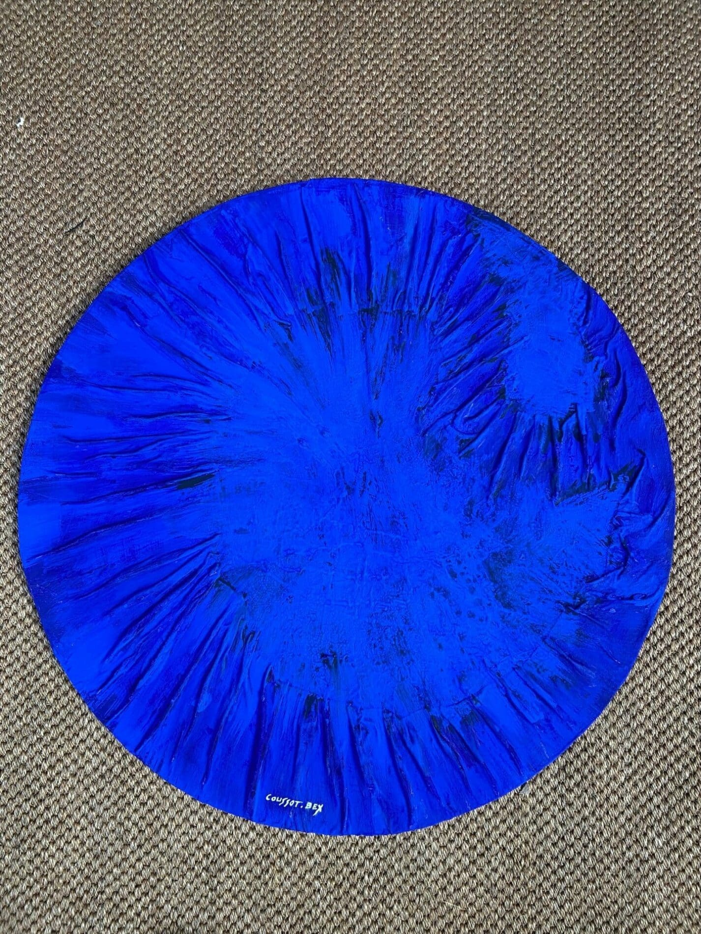 Patrick Coussot Bex – Blue Circle 2 (2021)