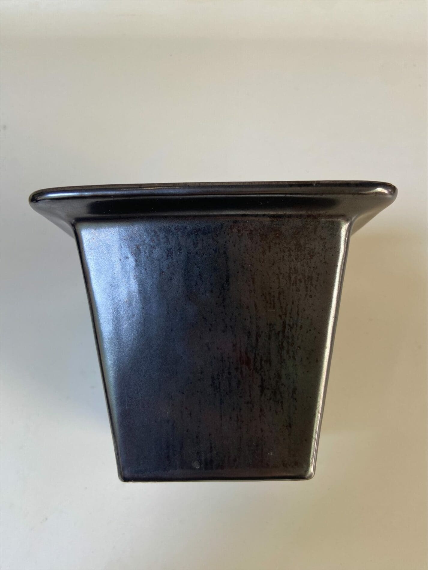 Paul Ami Bonifas – Petit pot carré en terre lustrée (1930)