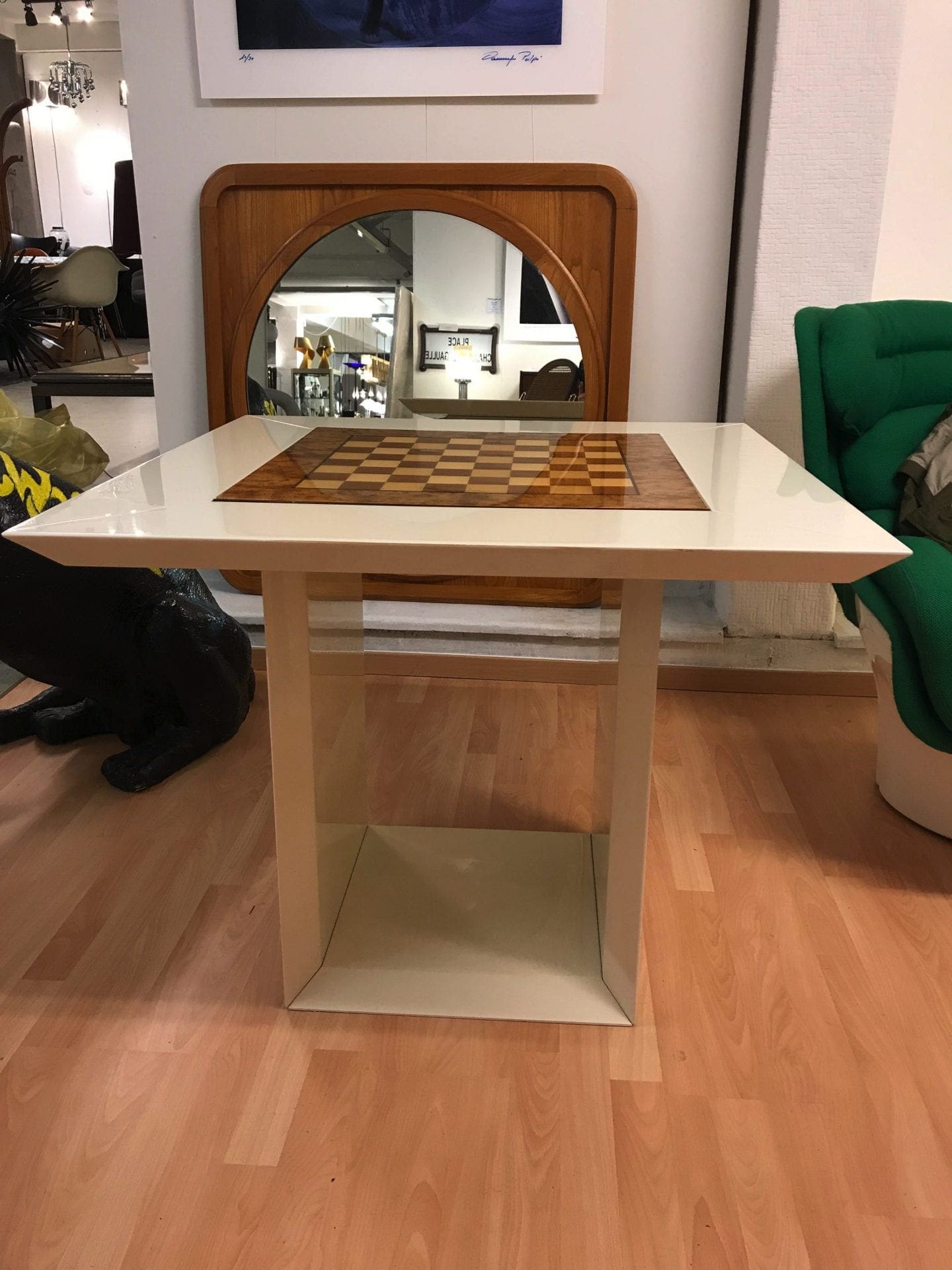 Paul Michel – Table de Jeux ( Echec, Dames, Scrabble, Cartes )