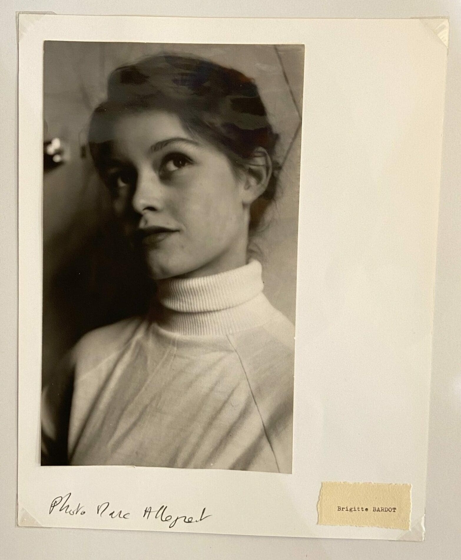Fotografie von Brigitte Bardot von Marc Allegret, 1956