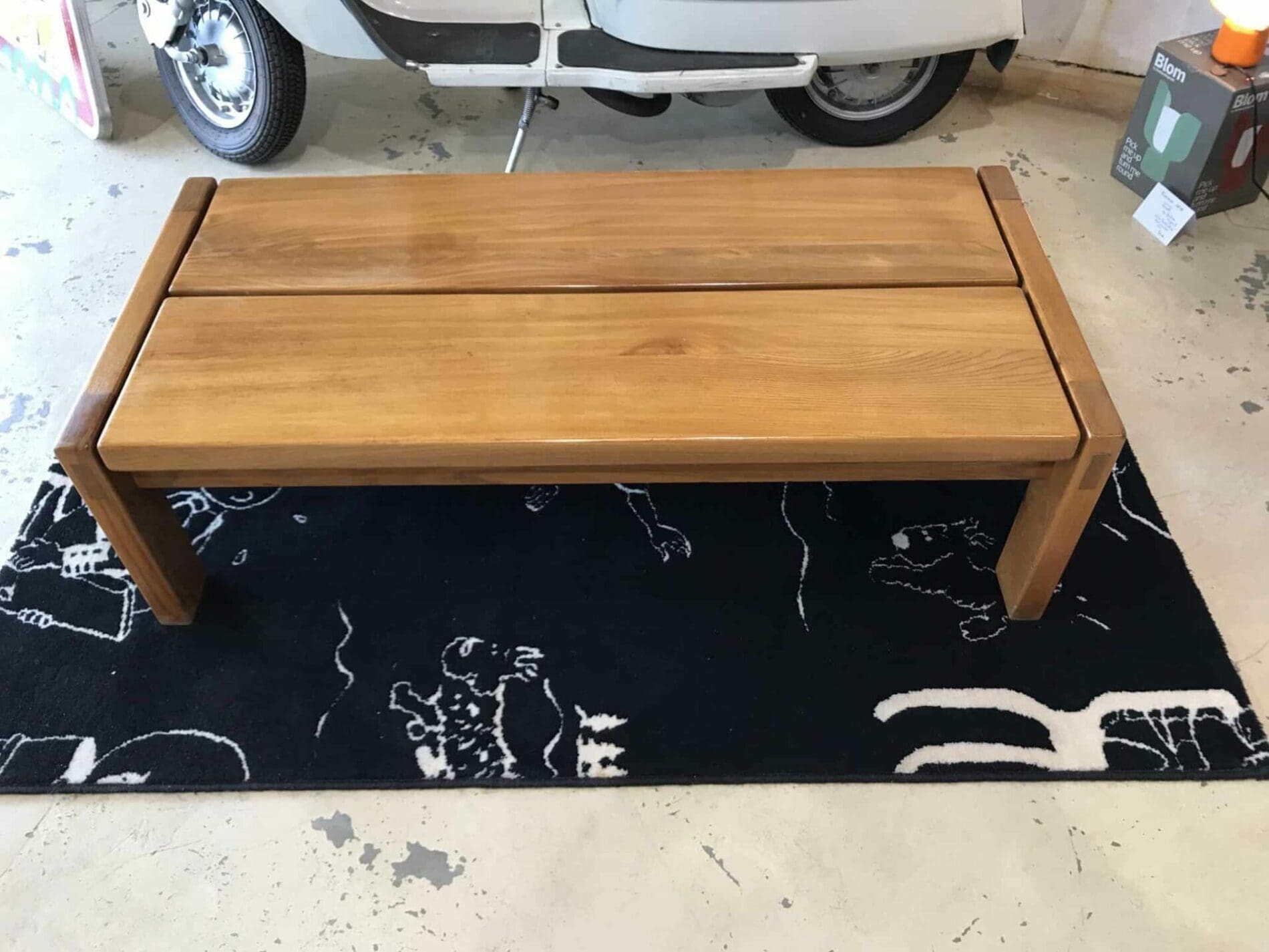 Pierre Chapo – Table Basse ou Banc – Maison Regain Pierre Chapo – Table Basse ou Banc – Maison Regain