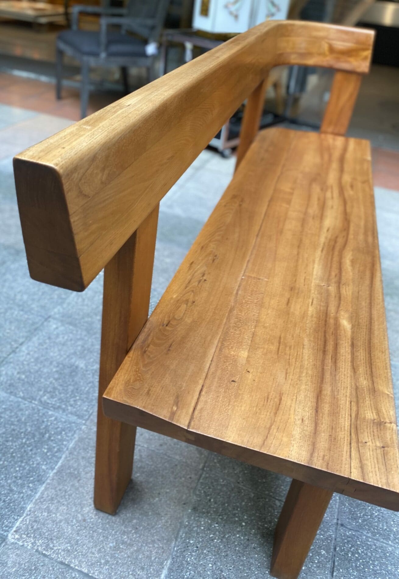 Banc en Orme Modèle S35 de Pierre Chapo – Un Classique du Design des Années 70