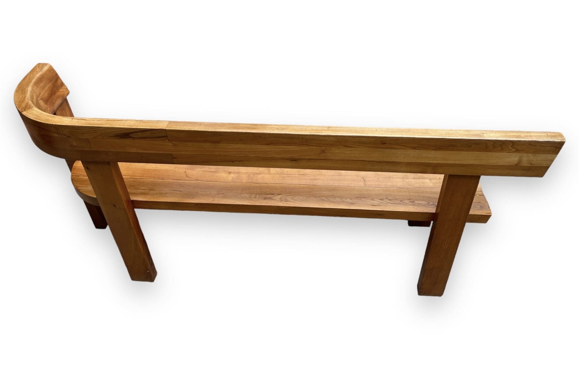 Banc en Orme Modèle S35 de Pierre Chapo – Un Classique du Design des Années 70