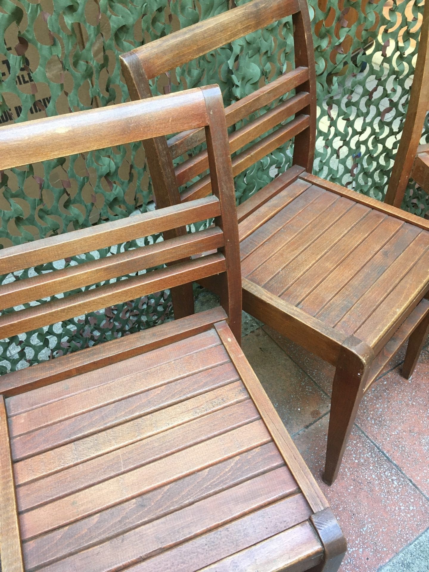 René Gabriel – Suite de 4 chaises