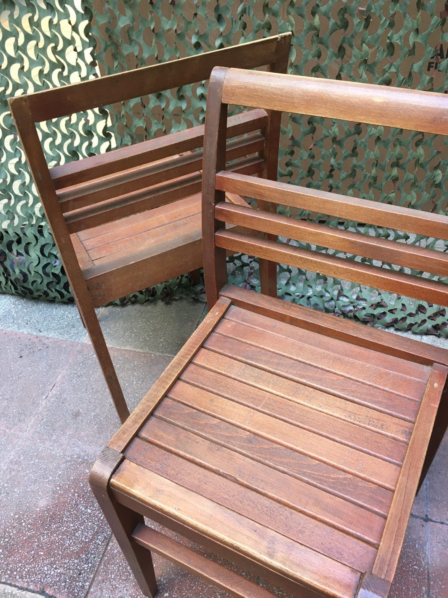 René Gabriel – Suite de 4 chaises