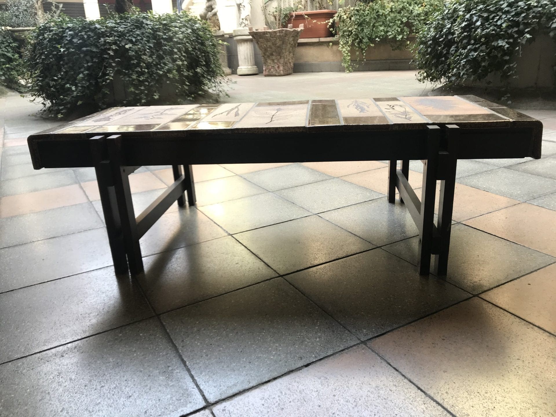 Roger Capron – Table basse – l’herbier