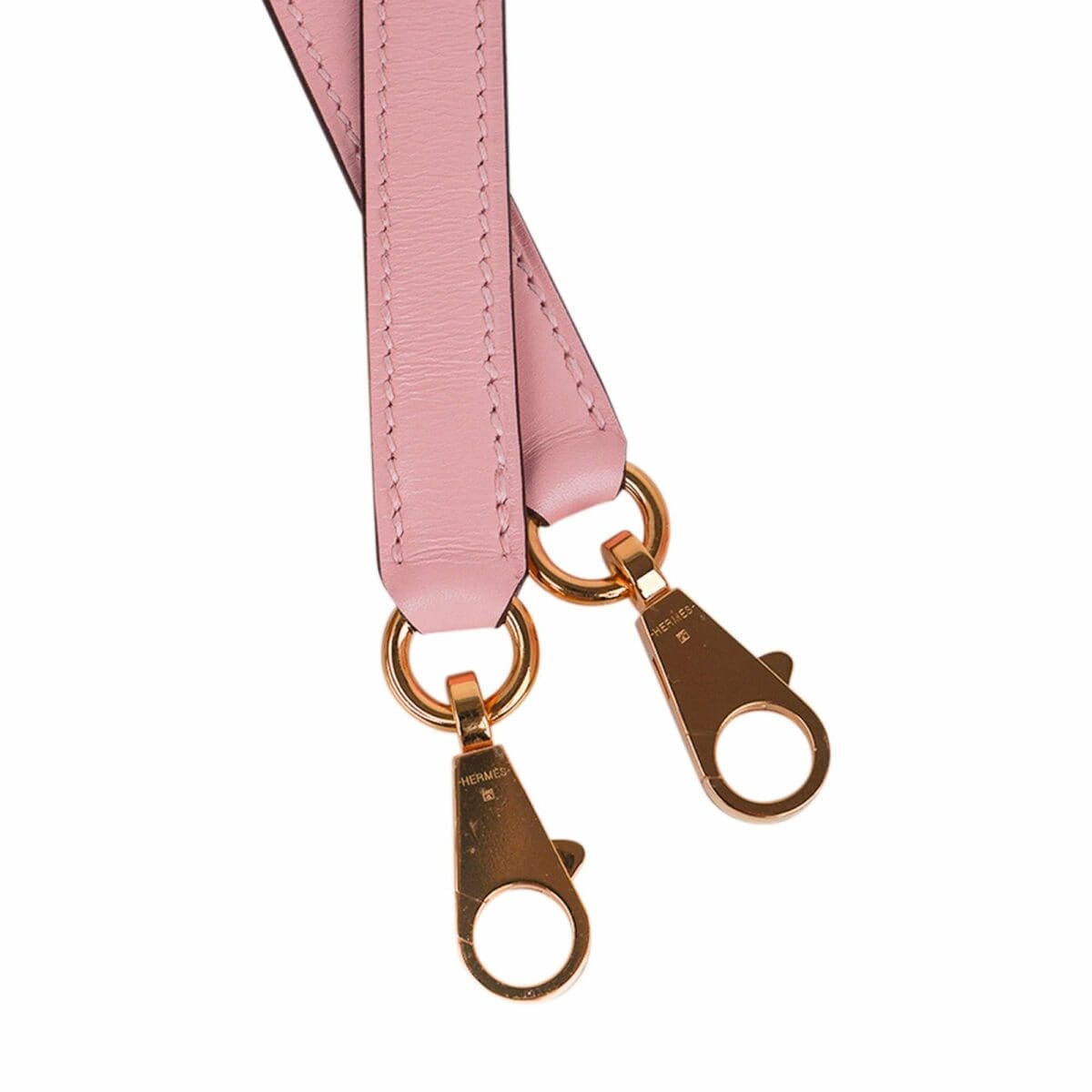 Sac Hermès Kelly 28 rose Sakura cuir Swift