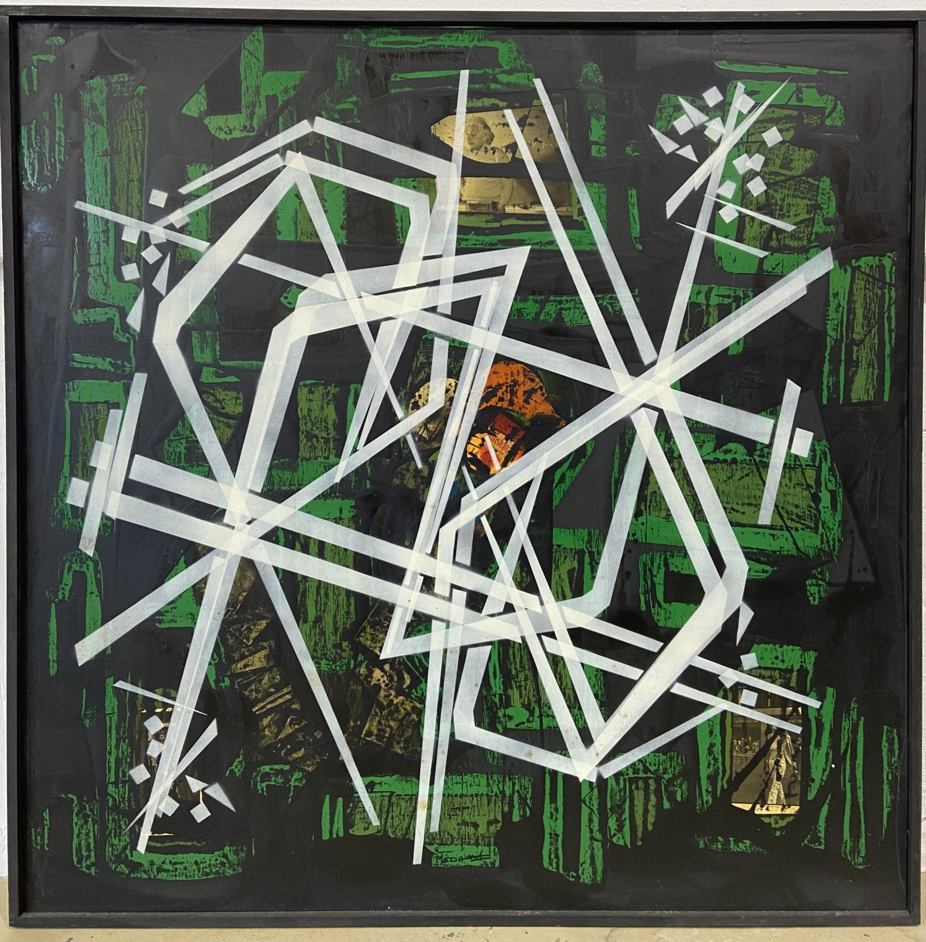 Medaglini – Sans titre, technique mixte (1989)