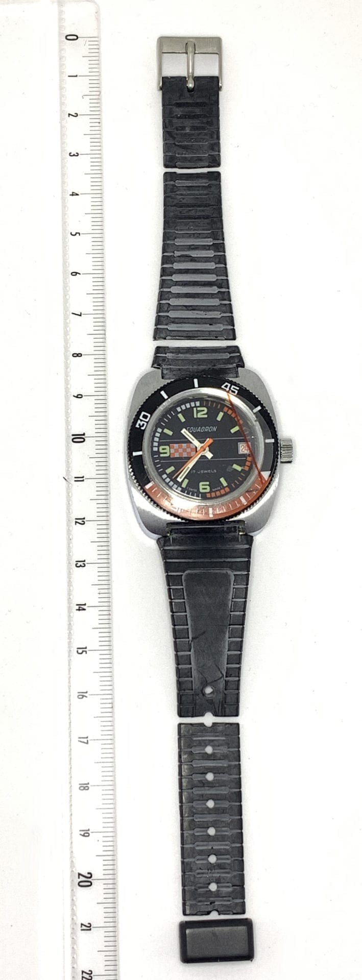 Squadron – Montre plongeuse acier années 1970