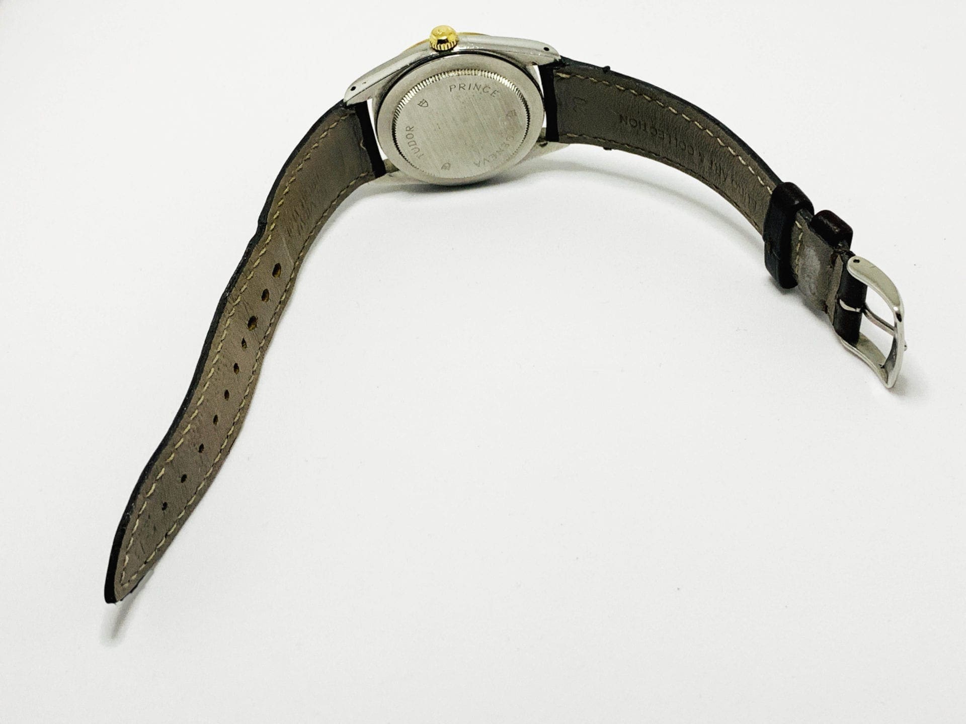 Tudor Prince Oysterdate or et acier circa 1980