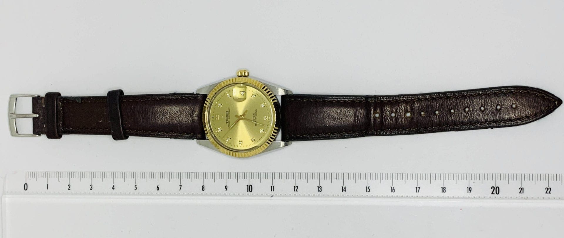 Tudor Prince Oysterdate or et acier circa 1980