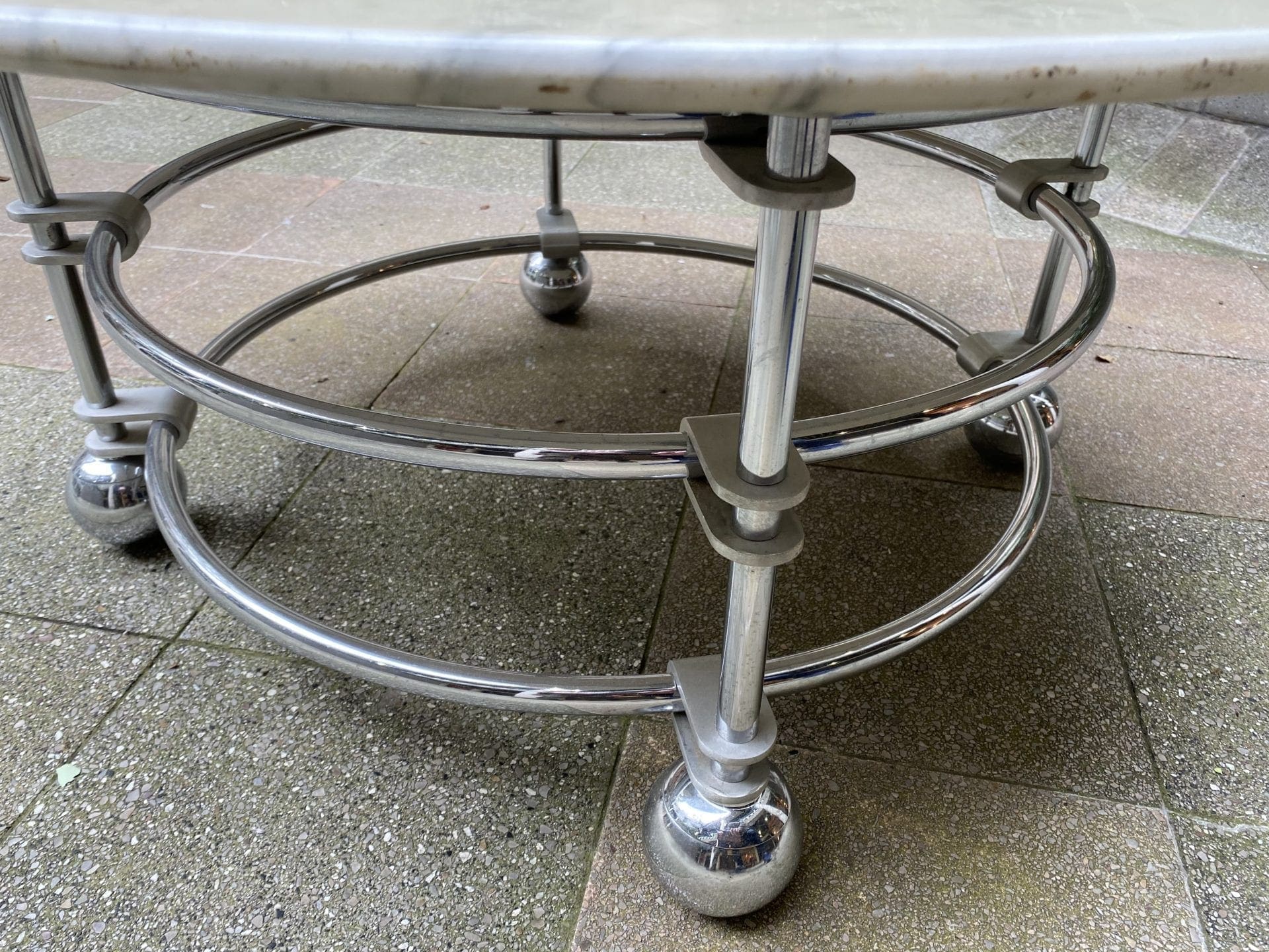 Table basse – Mobilier design américain – marbre ou verre
