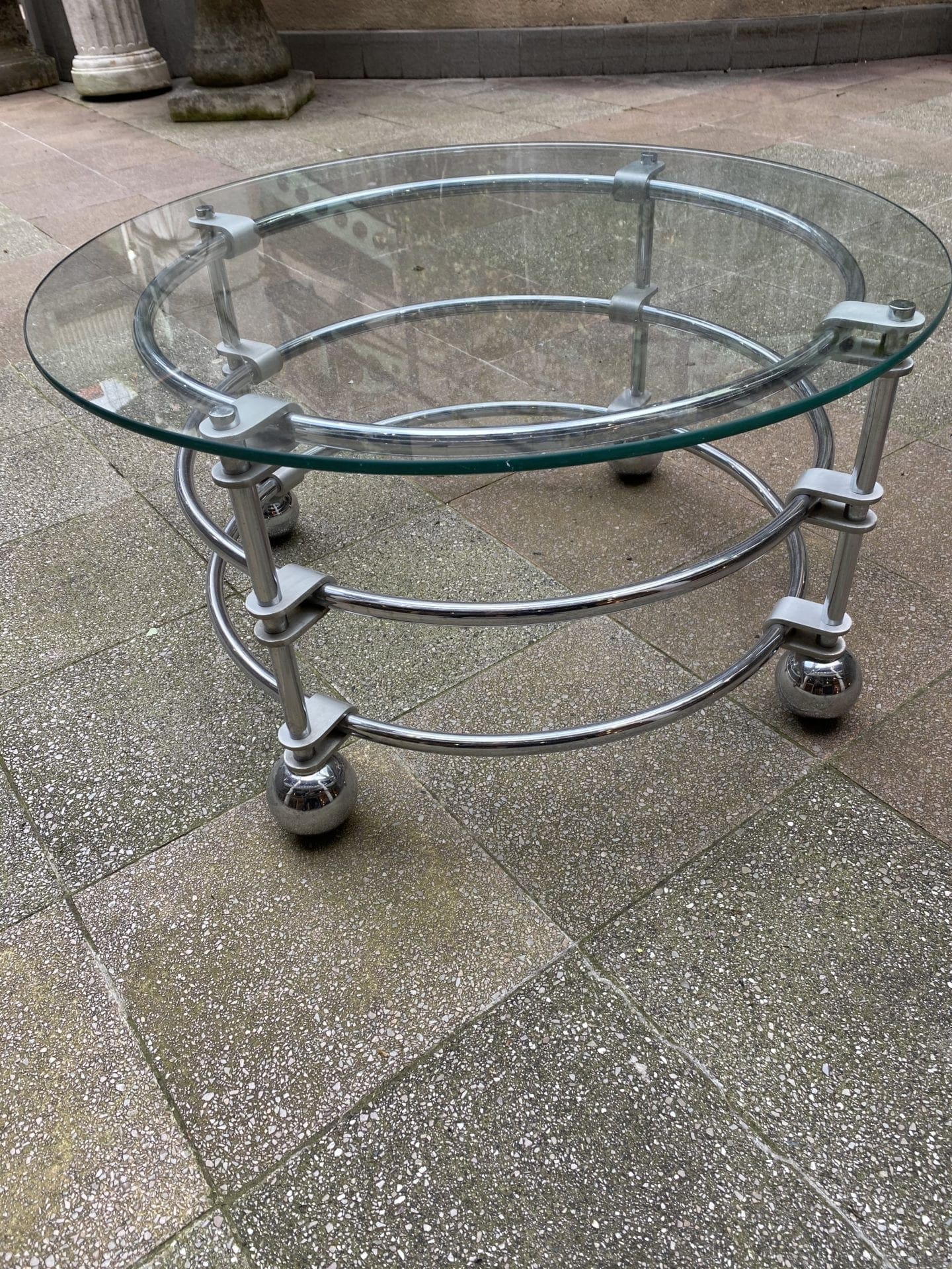 Table basse – Mobilier design américain – marbre ou verre