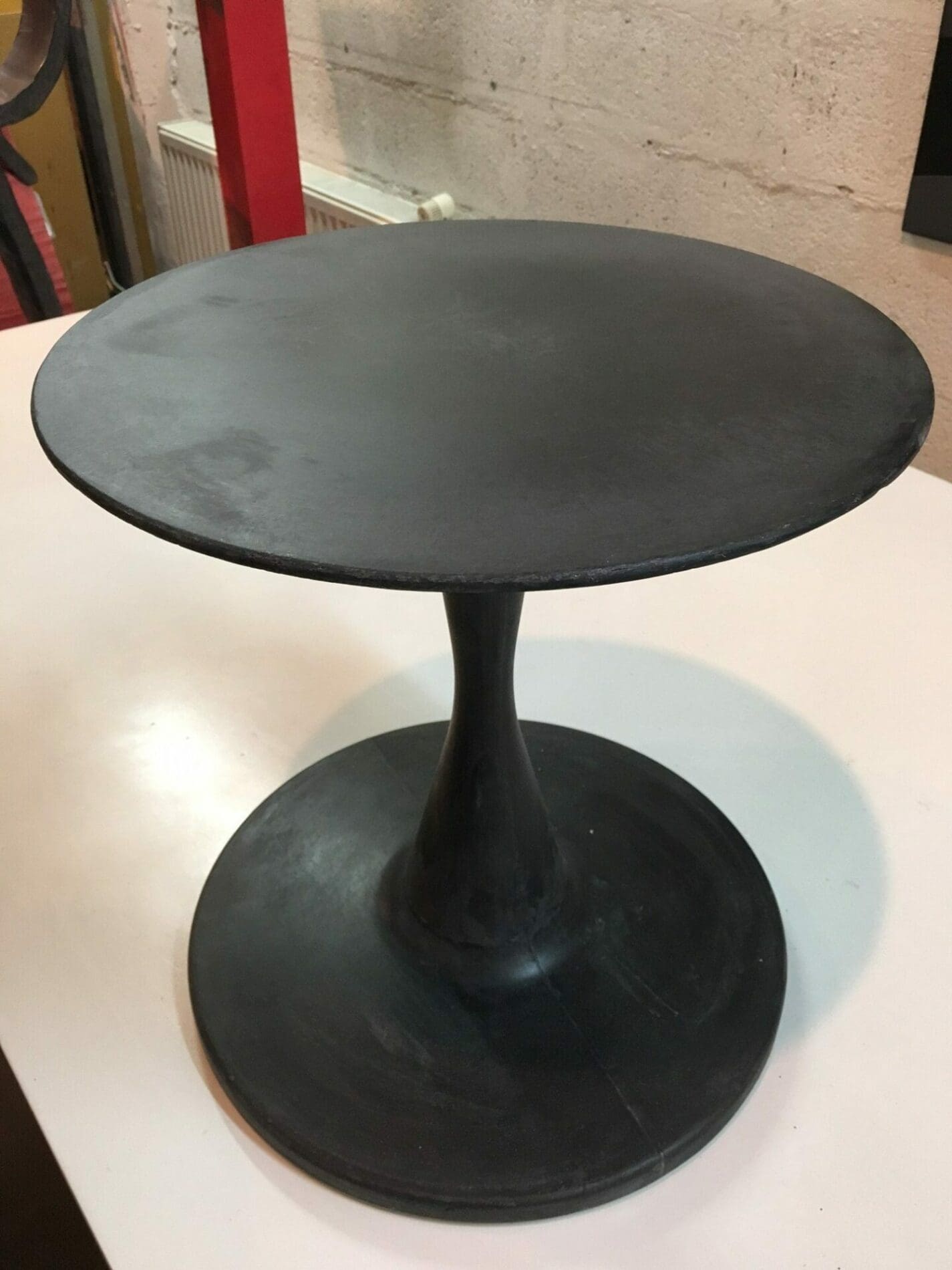 Francesco PASSANITI – Tabouret Tondo mat anthracite Francesco PASSANITI – Tabouret Tondo mat anthracite