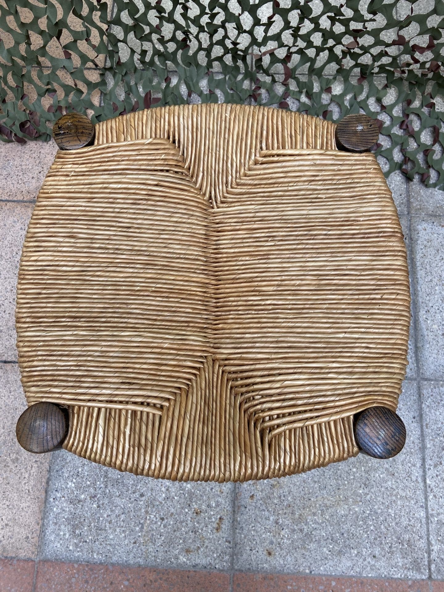 Charlotte Perriand – Tabouret dit Meribel noir