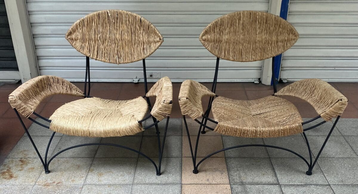 Tom Dixon pour Cappellini – Paire de Banana Chair Occasion
